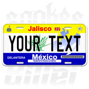 Jalisco Custom Plate