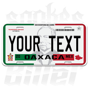 Oaxaca Custom Plate
