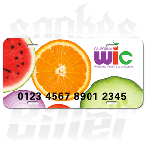 WIC Card Plate